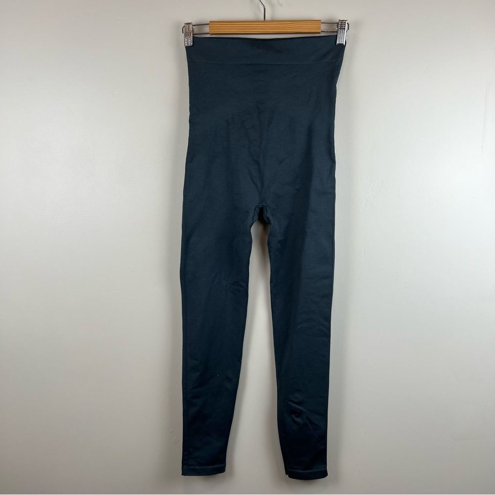 Blanqi Everyday Maternity Belly Support Size Medium Leggings Women Steel Blue - Picture 7 of 7